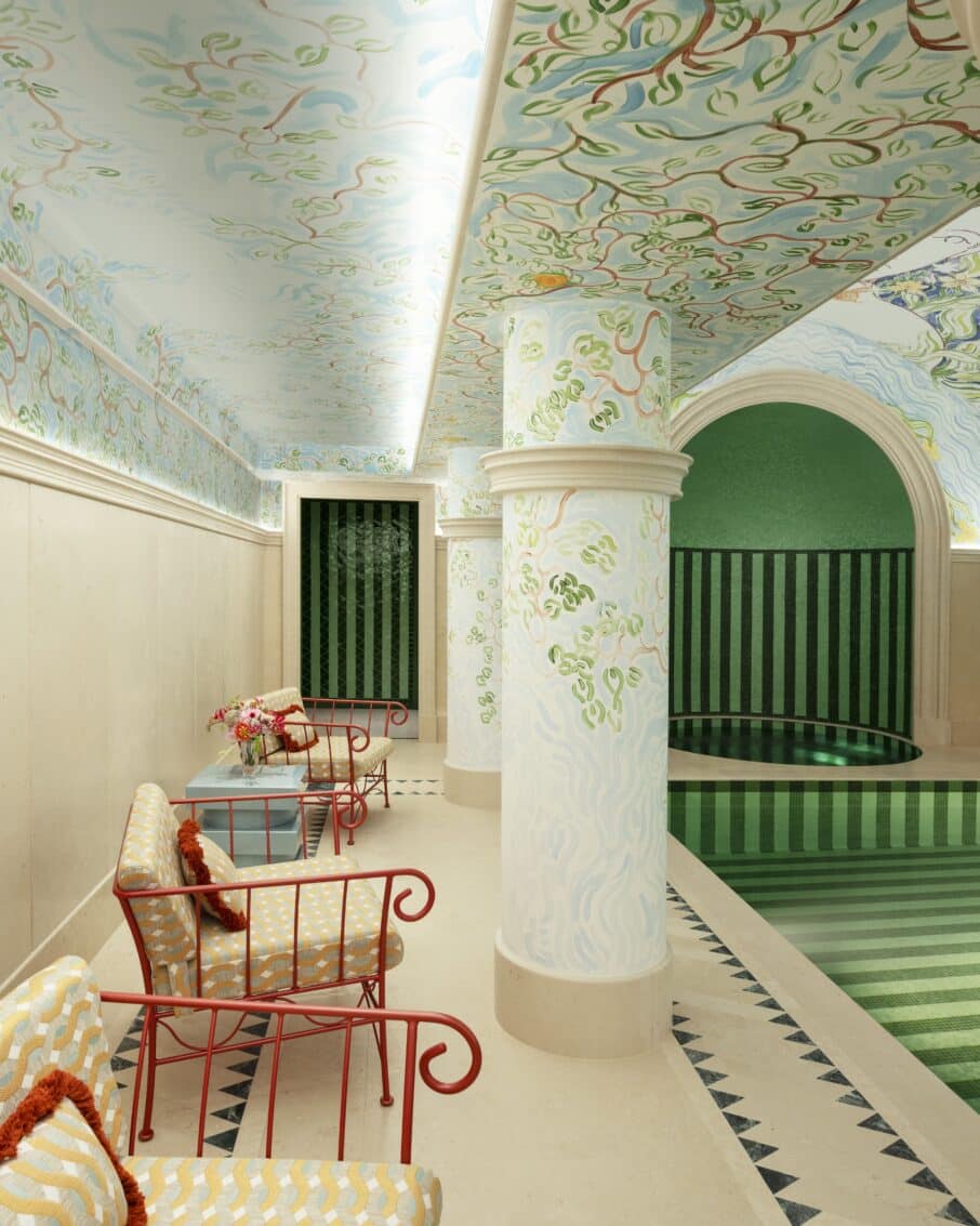 vue interieure piscine 